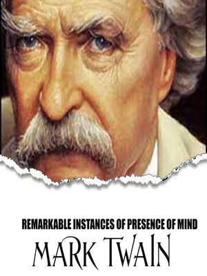 cover image of Remarkable Instances of Presence of Mind